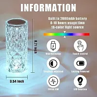 PULKIT Crystal Lamp 1 Table Lamp 20 cm Multicolor-thumb1