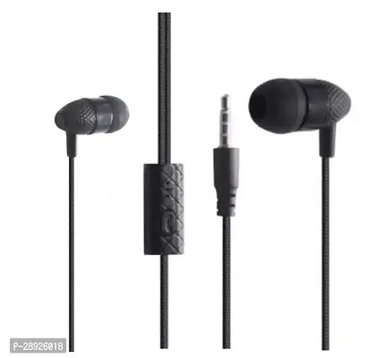 Stylish Black Wired USB Without Microphone Earphones-thumb0