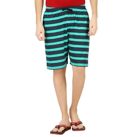 CHECKERSBAY Men's Cotton Printed Shorts (S-PR-00)