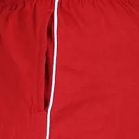 CHECKERSBAY Girls Sports Shorts (GS-00_Red_5-6 Years)-thumb2