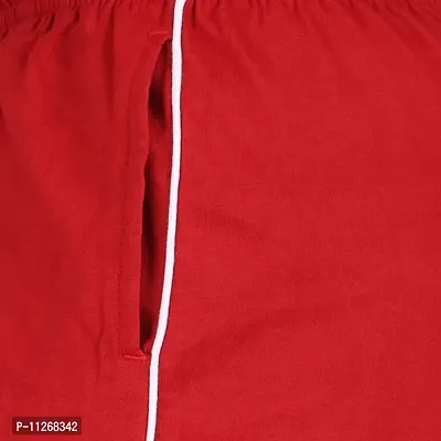 CHECKERSBAY Girls Sports Shorts (GS-00_Red_5-6 Years)-thumb3