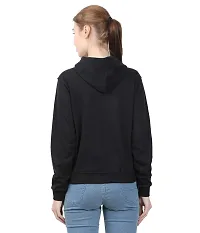 checkersbay Hooded Solid Women Sweatshirt (LSW-AA)-thumb2