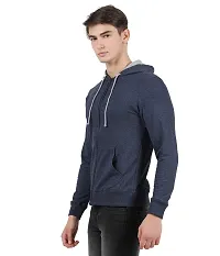 checkersbay Hooded Solid Men Sweatshirt (MSW-00)-thumb1