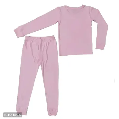 checkersbay Insider Kids Thermal/Winter Wear/Warmer for Girls and Boys, 1 Upper and 1 Lower