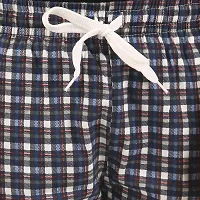 CHECKERSBAY Boys Cotton Printed Shorts(BS-PR-00) (Brown Checked, 15-16 Years)-thumb3