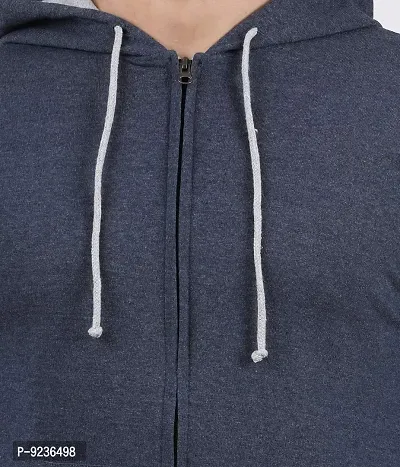 checkersbay Hooded Solid Men Sweatshirt (MSW-00)-thumb4