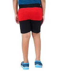 DELEDA Casual Multi Color Boys Shorts (5-6 Years, RED)-thumb1