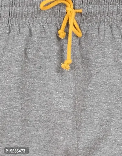 CHECKERSBAY Men's Cotton Track Pant (TP-BB) (Charcoal Melange, Small)-thumb4