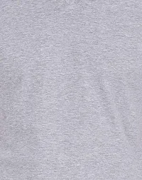 CHECKERSBAY Men's Cotton V-Neck T-Shirt (TS-VV-GR)-thumb3