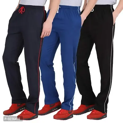 CHECKERSBAY Men's Regular Fit Cotton Track Pants