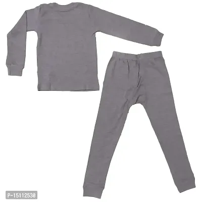 checkersbay Insider Kids Thermal/Winter Wear/Warmer for Girls and Boys, 1 Upper and 1 Lower-thumb2