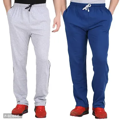 CHECKERSBAY Men's Cotton Track Pant (2TP-BLRB) 2 Track Pants