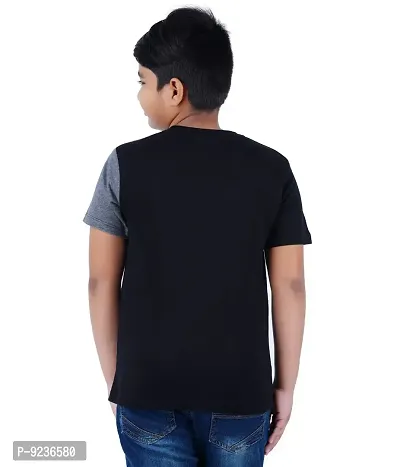 CHECKERSBAY Boys Cotton Printed T-Shirt-thumb2