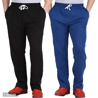 CHECKERSBAY Men's Cotton Track Pant (2TP-BLRB) 2 Track Pants-thumb0