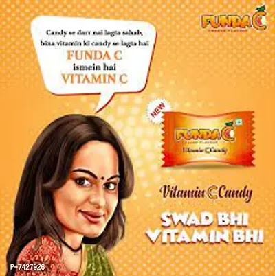 Funda C - Orange Flavour Vitamin C Candy 200 Pcs-thumb5