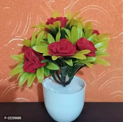 Artificial Flowers for Home Decoration Flower Bunch for Vase Office Decor Without VASE