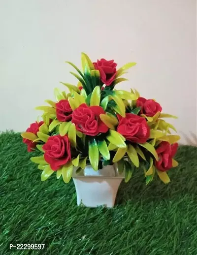 Artificial Flowers for Home Decoration Flower Bunch for Vase Office Decor Without VASE