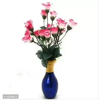 Artificial Flowers for Home Decoration Flower Bunch for Vase Office Decor Without VASE