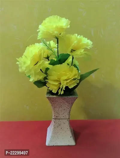 Artificial Flowers for Home Decoration Flower Bunch for Vase Office Decor Without VASE