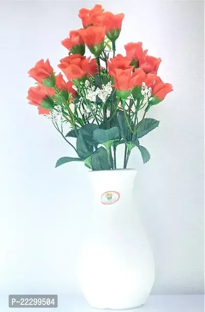 Artificial Flowers for Home Decoration Flower Bunch for Vase Office Decor Without VASE