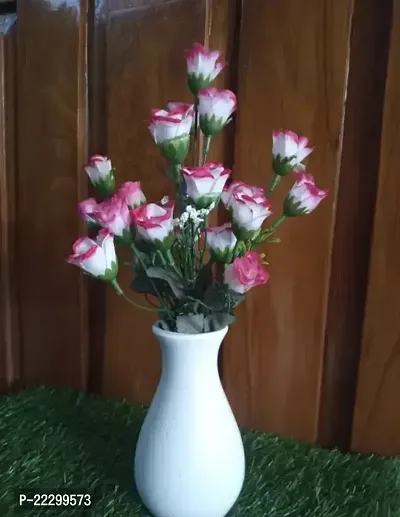 Artificial Flowers for Home Decoration Flower Bunch for Vase Office Decor Without VASE