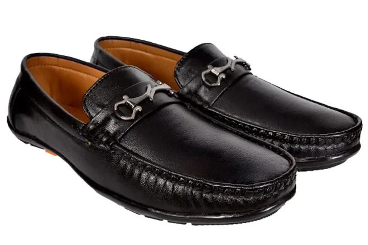 Men's Casual Loafers | Synthetic Leather Shoes for Men