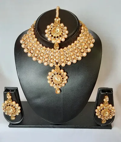 Party Wear Fancy Necklact Set