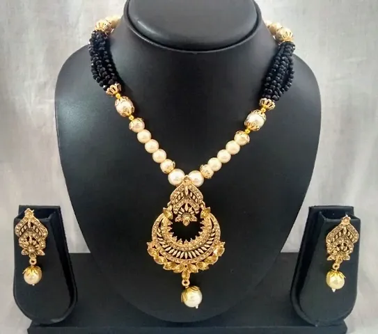 Essential Alloy Gold Plated Jewellery Set