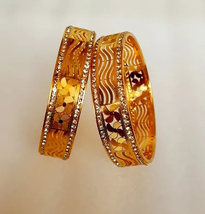 Beautiful Alloy Plated Bangles.