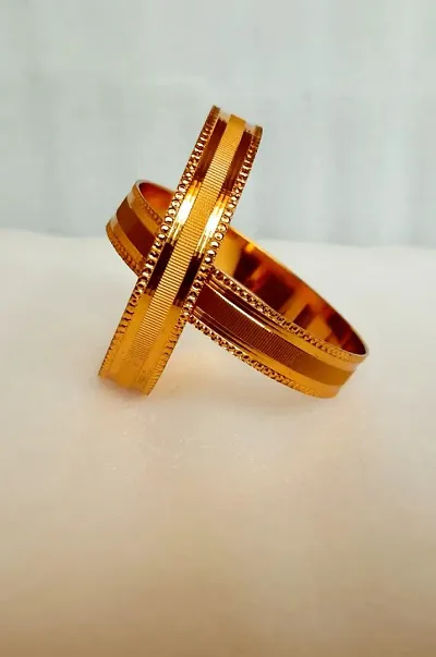 Latest Beautiful Alloy Gold Plated Bangles.