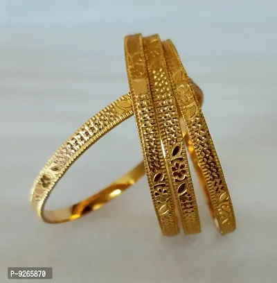 Trendy Beautiful Gold Plated Bangles.-thumb0