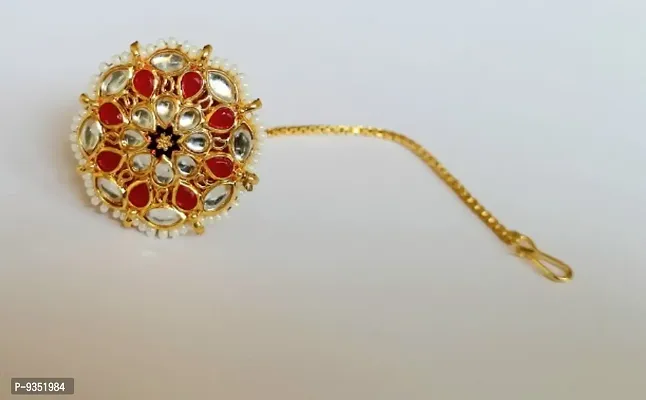 Trendy Designer Gold Plated Mangtika.