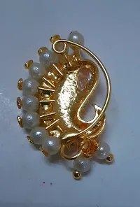 Trendy Designer Gold Plated Marathi Nath.-thumb1