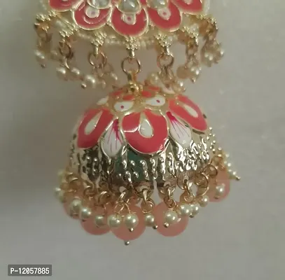 Trendy Designer Gold Plated Earings-thumb3