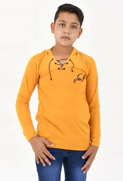 Boy's Stylish Full Sleeves T-shirt