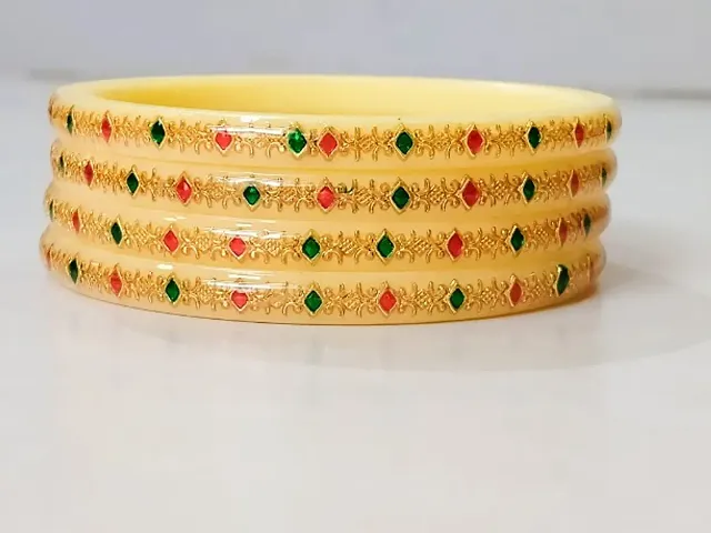 Partywear Designer Plastic Bangle Sets