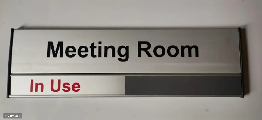 Meeting Room Signage Imported  with slider 300mmx93mm-thumb0