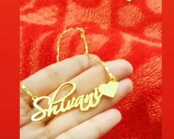Shivani name necklace