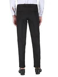 Men's Stylish Regular Fit BlackFormal trouser For men-thumb3