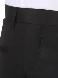 Men's Stylish Regular Fit BlackFormal trouser For men-thumb4