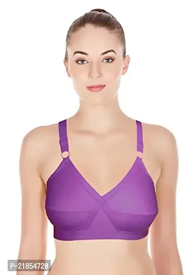 Pearl Lingerie Bra for Women Cup Size = B :: 30 to 44 Colors = Cherry :: Black :: Gray :: mahendi :: Purple ::  Lavender @235-thumb0