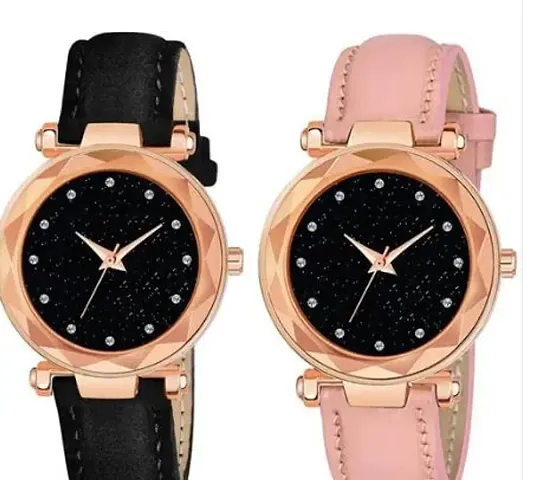 Pack Of 2 Wrist Watches For Women
