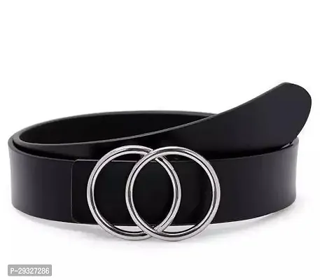 Stylish Black Belt For Women-thumb0