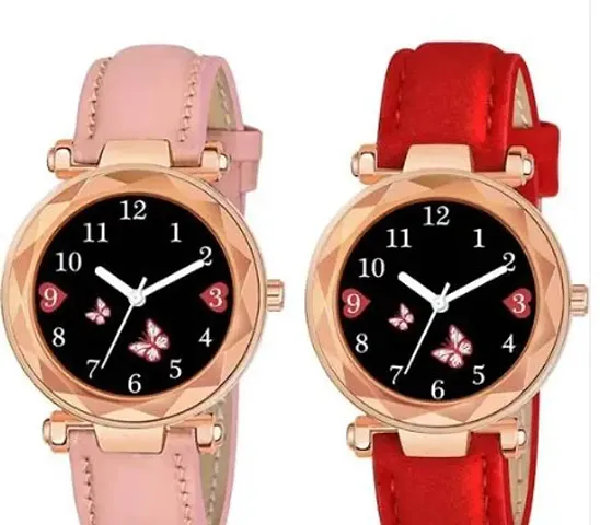 Combo Of 3 Metal Watches For Women