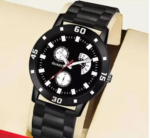 Stylish Men Metal Analog Watch