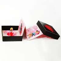 Dhurav Creation Popup Message Square Box Perfect Gift for Birthday, Anniversary, Valentine's Day Idol for Girlfriend, Boyfriend, Husband, Wife-thumb1
