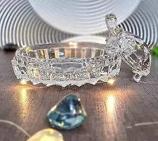 Dhurav Creation Crystal Tortoise with Plate for Good Luck Feng Shui Tortoise Perfect Best Gift for Your Love One-thumb1