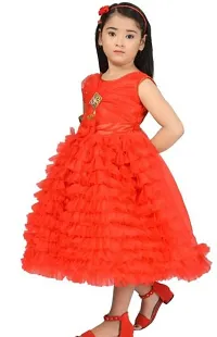 APNA COLLECTION Baby Girls Calf Length Party Dress-thumb2