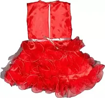 APNA COLLECTION Baby Girls Midi/Knee Length Party Wear Dress-thumb1