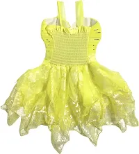 APNA COLLECTION Midi/Knee Length Sleeveless Festive/Wedding Dress for Baby Girls-thumb1